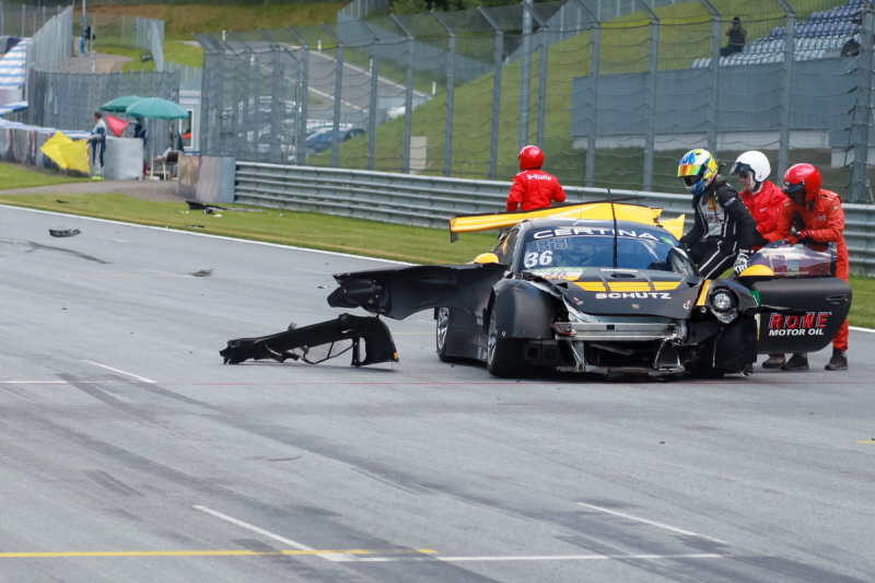 HUGE ACCIDENT BRINGS EARLY CONCLUSION TO RED BULL RING WEEKEND FOR MACDOWALL